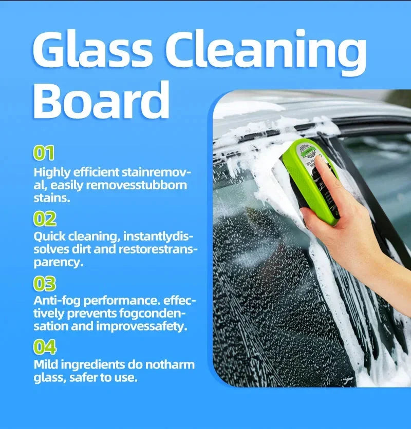 🔥 Buy 1 Get 1 FREE – Car Windshield Cleaning Brush | Streak-Free Glass Cleaner | Easy Reach, Fast Cleaning