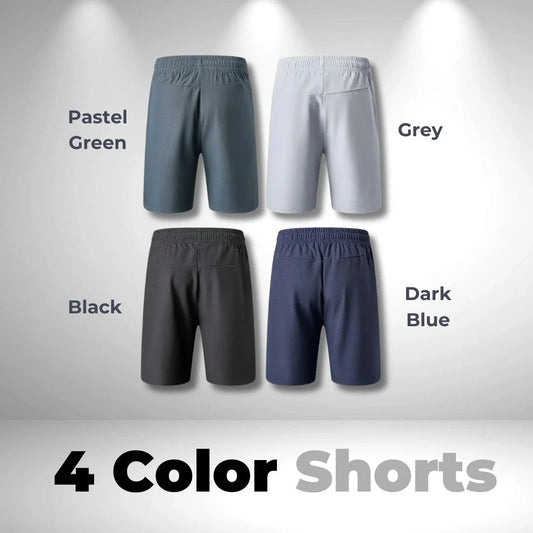 Premium Men's Casual Shorts – Pack of 4