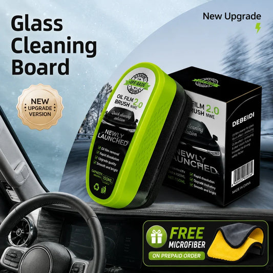 🔥 Buy 1 Get 1 FREE – Car Windshield Cleaning Brush | Streak-Free Glass Cleaner | Easy Reach, Fast Cleaning