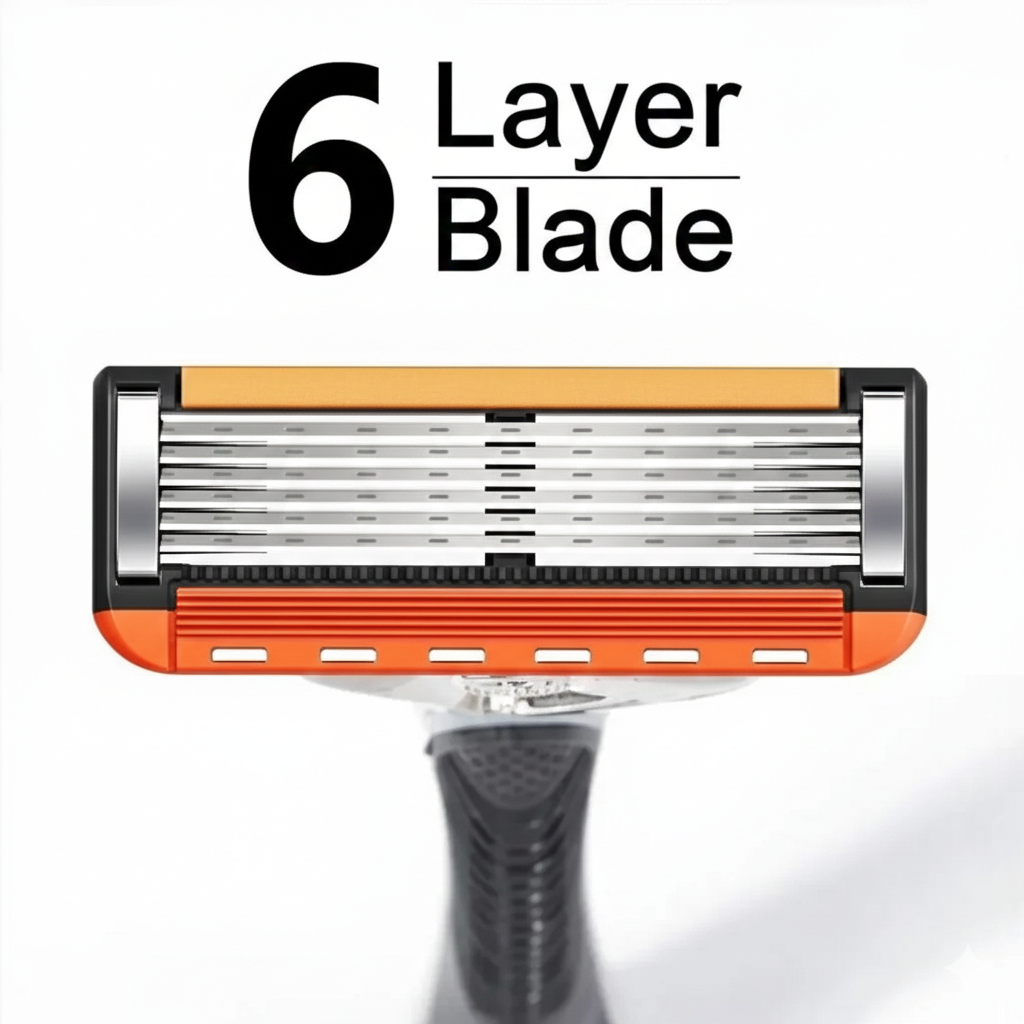 Smart Shave Pro Kit – 48 Premium Razor Refills + Free Handle