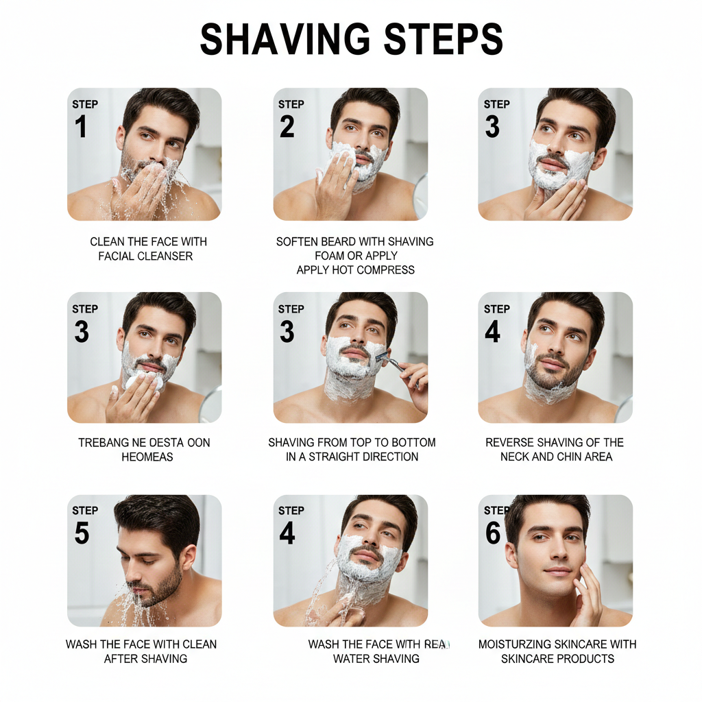 Smart Shave Pro Kit – 48 Premium Razor Refills + Free Handle