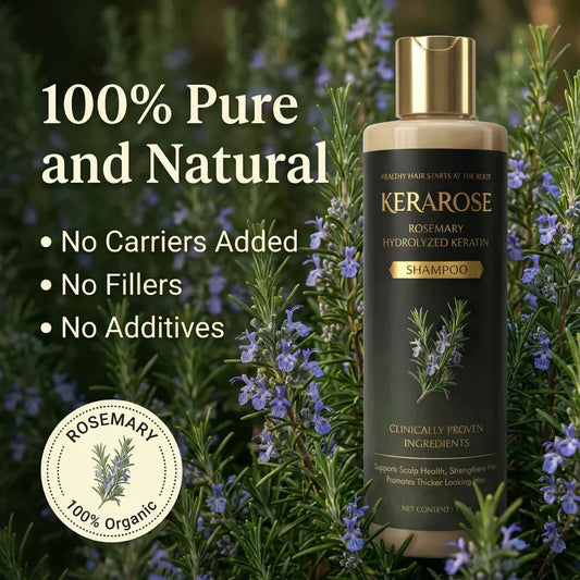 Kerarose Rosemary Hair Growth Shampoo – Rosemary + Keratin | Strengthens Hair & Supports Growth | Buy 1 Get 1 FREE